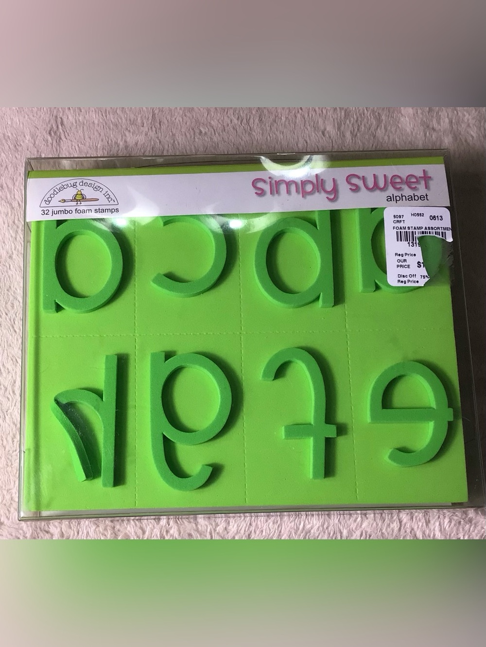 Foam Alphabet Letters